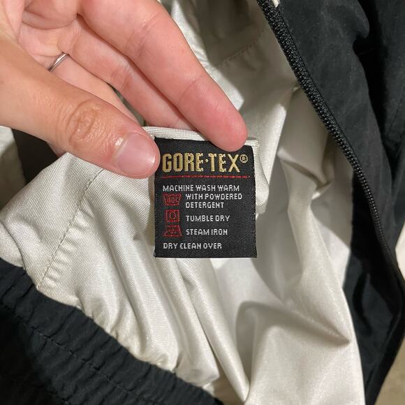 Vintage Tourney Gore-Tex Ladies Windbreaker Jacket Geometric Large - Picture 11 of 14